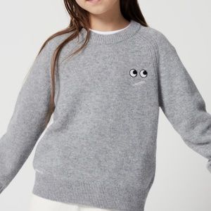 NWT Anya Hindmarch Uniqlo Sweater gray
